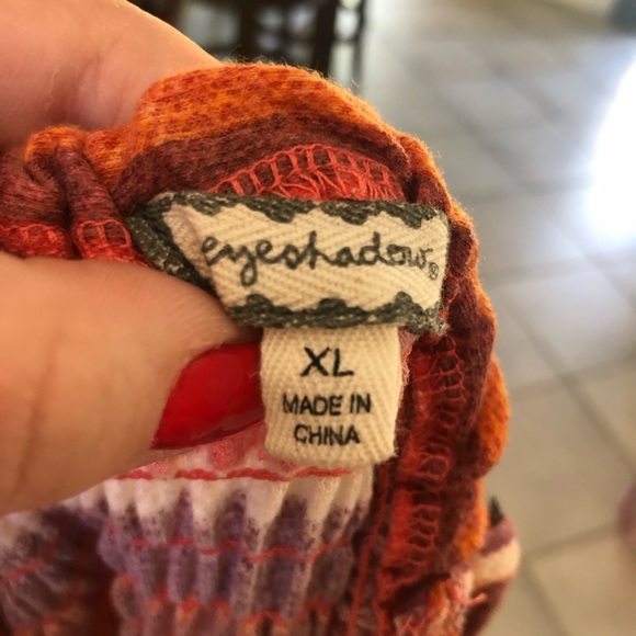 Striped wide leg tie front jumpsuit - Picture 4 of 5